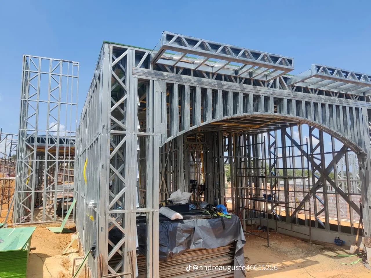 Execução em Steel Frame 2