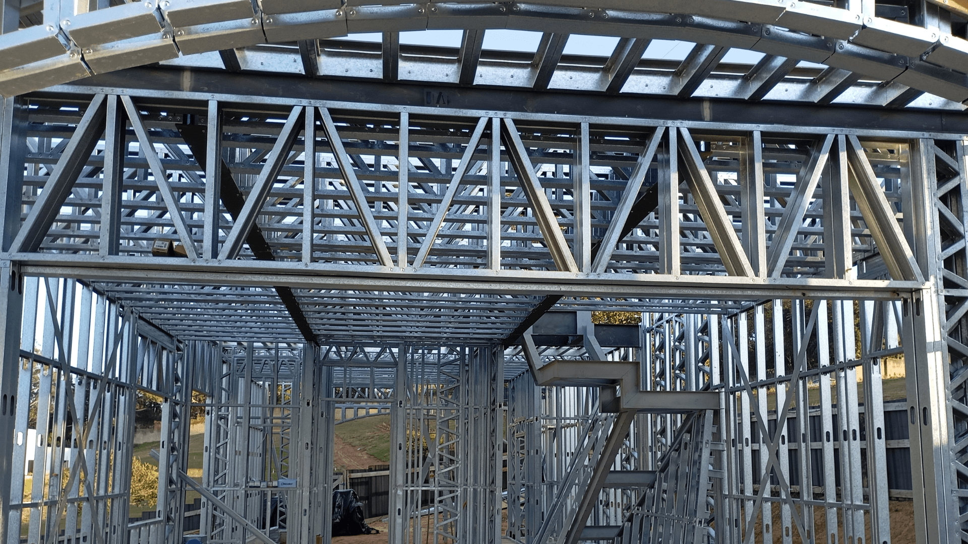 Estrutura em Steel Frame