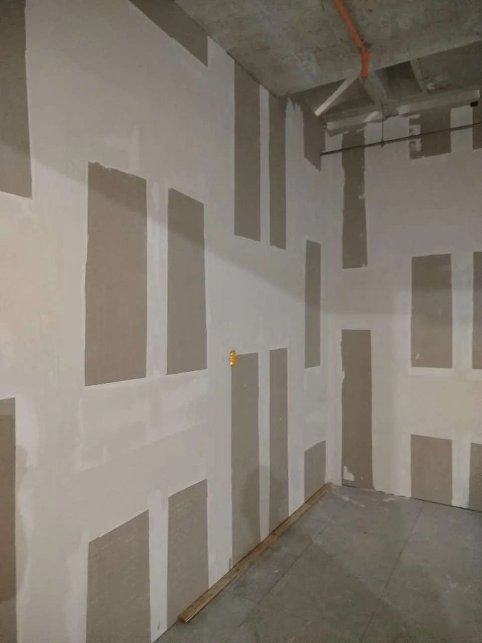 Execução em Drywall 3